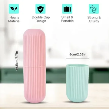 UCEC Travel Toothbrush Holder for Hygiene on the Go