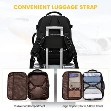 LOVEVOOK 40L Travel Backpack for Women - Stylish & Functional