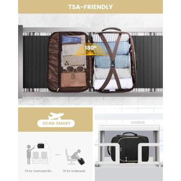 LOVEVOOK 40L Travel Backpack for Women - Stylish & Functional