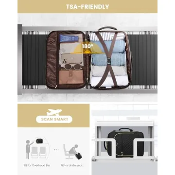 LOVEVOOK 40L Travel Backpack for Women - Stylish & Functional