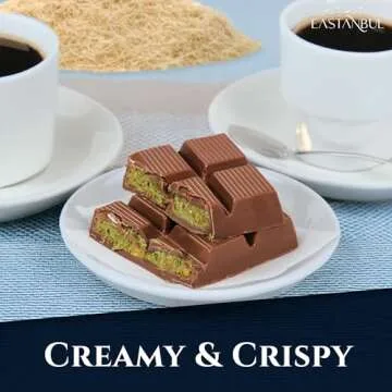 Eastanbul Dubai Chocolate Bar with Pistachio, 7oz