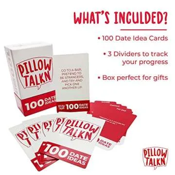 Pillow Talk Date Night Ideas Gift Cards for Couples