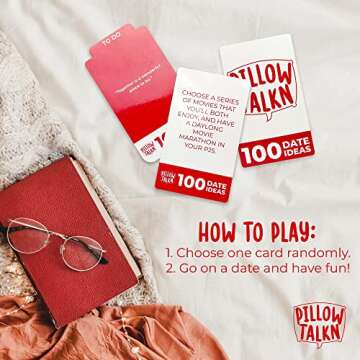 Pillow Talk Date Night Ideas Gift Cards for Couples