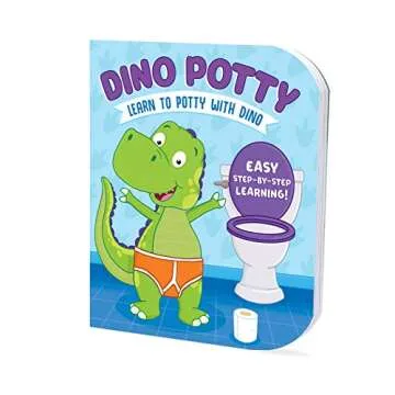 Dino Potty Learn to Potty with Dino Fun Board Book for Kids