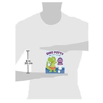 Dino Potty: Learn to Potty with Dino - Easy-to-Follow Step-by-Step Board Book, Make Potty Training Exciting and Fun! Encouraged for Children Ages 2 and Up