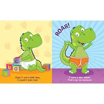 Dino Potty Learn to Potty with Dino Fun Board Book for Kids