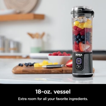 Ninja Blast Portable Blender - Cordless, 18oz Vessel, Ideal for Shakes & Smoothies