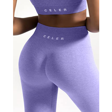 CELER Eco-Friendly Seamless Gym Leggings for Women