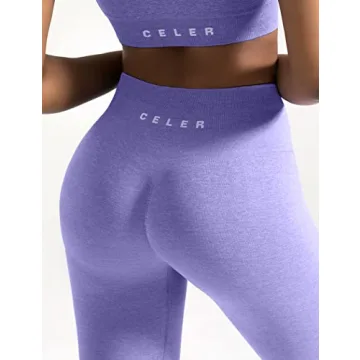 CELER Eco-Friendly Seamless Gym Leggings for Women