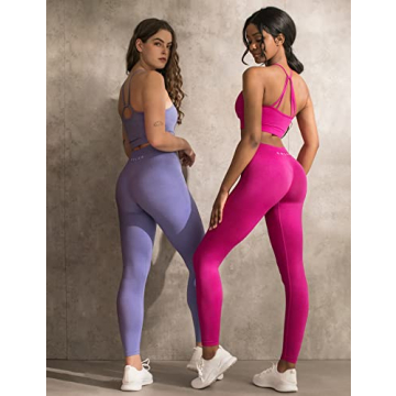 CELER Eco-Friendly Seamless Gym Leggings for Women