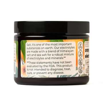 Santa Cruz Paleo Electrolyte Powder Orange - Sugar-Free 30 Servings