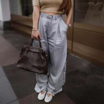 Gradinery Rhinestone Flats for Women Crystal Studded Mary Jane Ballet Flats Shoes Buckle Strap Sparkly Casual Dress Ballerina Shoes White Size 9