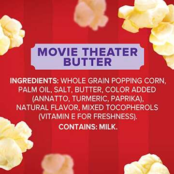Orville Redenbacher Microwave Popcorn - Movie Theater Butter 6-Count