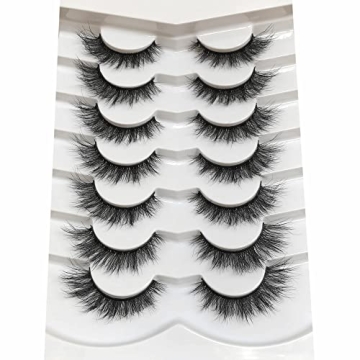Pooplunch Cat Eye Silk Lashes - 8D Natural Fluff