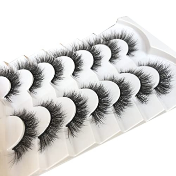 Pooplunch Cat Eye Silk Lashes - 8D Natural Fluff
