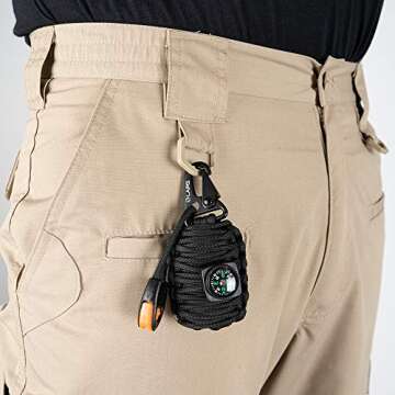 LA Police Gear Men's Basic Operator Pant, Elastic Waistband Uniform Cargo Pant with Blousing Strings, Durable EDC Tac Pants - Coyote - 32 x 32