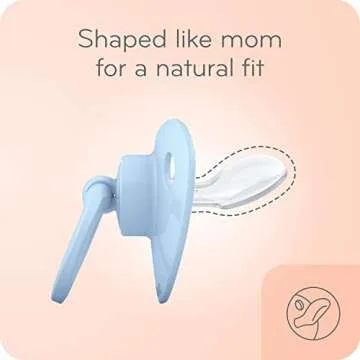 NUK Newborn Orthodontic Pacifiers, Boy, 0-2 Months, 2-Pack