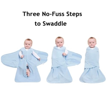 HALO Sleepsack Swaddle Fleece for Cozy Newborn Sleep