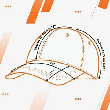 Kangora Plain Baseball Cap Adjustable Men Women Unisex | Classic 6-Panel Hat | Outdoor Sports Wear (20+Colors) (Black)