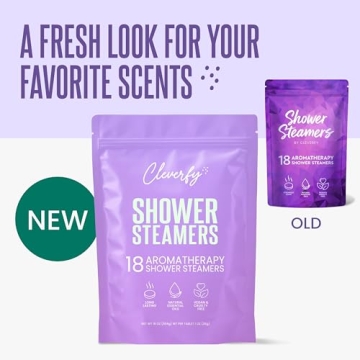 Cleverfy Shower Steamers 18 Pack for Relaxation and Gifts