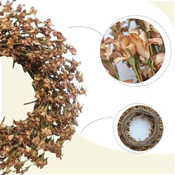 Bibelot Fall Wreath for Front Door, 18’’ Blossom Decor