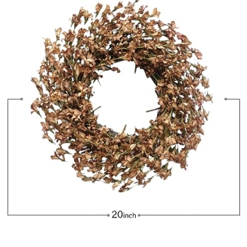 Bibelot Fall Wreath for Front Door, 18’’ Blossom Decor