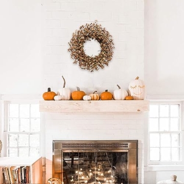 Bibelot Fall Wreath for Front Door, 18’’ Blossom Decor