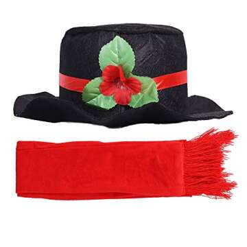 Lansian 16Pcs Christmas Snowman Decorating Making Kit Snow Toys Outdoor Fun Kids for Christmas Winter Holiday Party Decoration Gifts Funny Toys