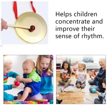 YongXiangPeng Mini Copper Gong for Celebrations and Music