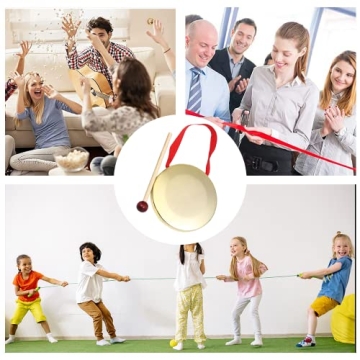 YongXiangPeng Mini Copper Gong for Celebrations and Music