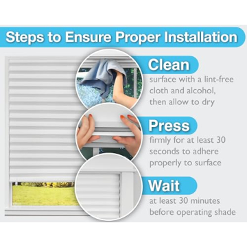 Redi Shade No Tools Pleated Fabric Shade Easy Install