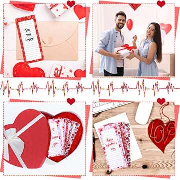 Valentine's Day Magnetic To Do List Notepads - 6 Pieces