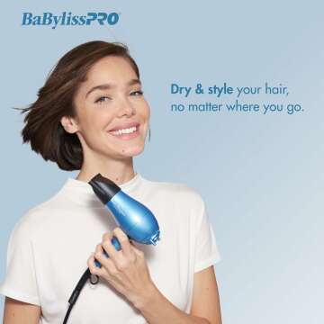 BaBylissPRO Nano Titanium Travel Hair Dryer