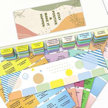 Updated FAR/AIM 2023 Tabs for Private Pilot, 92 Printed Tabs + 8 Blank, Color-Coded & Tear-Resistant Index Tabs, with Placement Guide and Bookmark (Book Not Included)