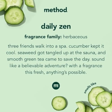 Method Body Wash Variety 18 OZ - Daily Zen and Pure Peace