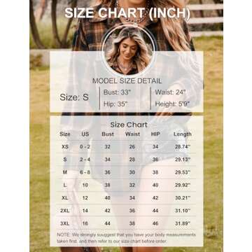 Blooming Jelly Women's Button Down Shirts Long Sleeve Collared Business Casual Tops Work Blouses V Neck Flannel T Shirts (Medium,Brown Plaid)