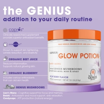 Genius Glow Potion for Glowing Skin and Mind