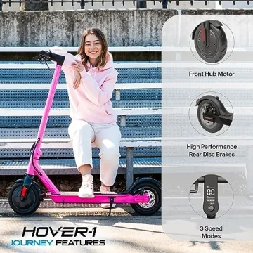 Explore Hover-1 Journey Electric Scooter - Safe, Fun, and Compact