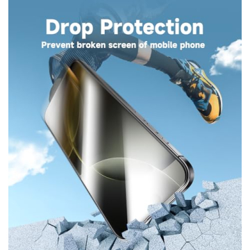 MAGIC JOHN Screen Protector iPhone 16 Pro 6.3" HD Clear