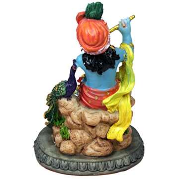 Kishor Krishna 6" Idol for Prosperity and Luck