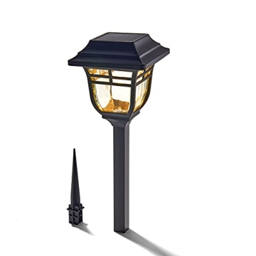 LampLust Solar Pathway Lights - Elegant Outdoor Lighting