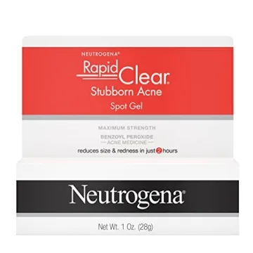 Neutrogena Rapid Clear Stubborn Acne Spot Treatment Gel – Maximum Strength Formula for Clear Skin