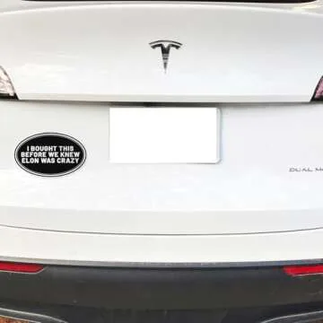 I Bought This Before We Knew Elon was Crazy Waterproof Sticker