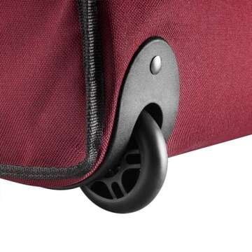 Rolling Wrapping Paper Organizer - Portable Gift Wrap Station with Storage and Organization for Holi...