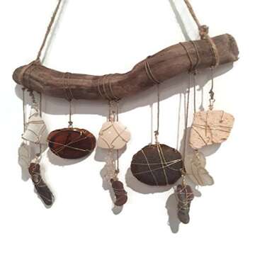 Enchanting Sea Glass Mobile: Eco-Friendly Beach Decor