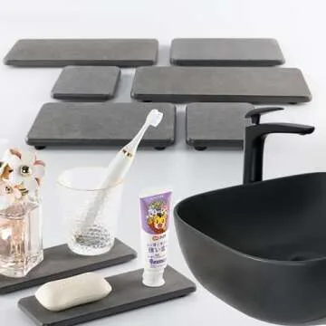 Diatomaceous Earth Coasters for Modern Home Organization