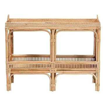Stylish Bali & Pari Lombok Rattan Console Table