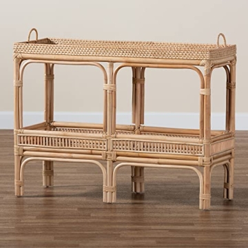 Stylish Bali & Pari Lombok Rattan Console Table