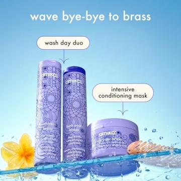 Amika Bust Your Brass Toning Mask for Blonde Hair