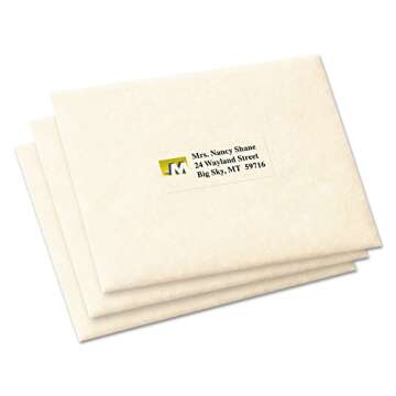 Avery 18660 Clear Mailing Labels - Perfect for Every Occasion